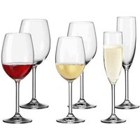 LEONARDO Glas Daily Wein  und Sektgläser 6er Set  Glas