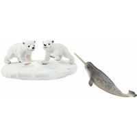 Schleich  Spielfigur Schleich Wild Life EisbÃ ren Rutschpartie  Spielfigur