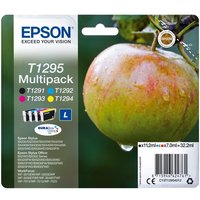 Epson C13T1295 L Tintenpatrone  Multipack  4 tlg.  Original Tintenpatrone  MultiPack 