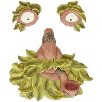 relaxdays Gartenfigur 3 teiliges Baumgesicht alter Mann