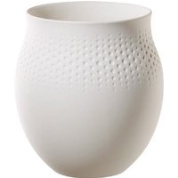 Villeroy & Boch Tischvase Manufacture Collier blanc Vase Perle groß