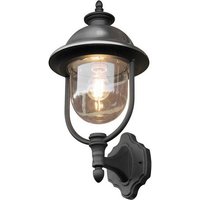 KONSTSMIDE LED Außen Wandleuchte  LED wechselbar  Warmweiß  Wand laterne Landhausstil  Fassadenbeleuchtung Hauswand  Höhe 48cm