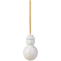 Villeroy & Boch Weihnachtsbaumkugel Winter Glow Ornament Schneemann 8cm