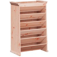 vidaXL Blumentopf Vertikalbeet mit 6 Fächern 69x40x101 5 cm Massivholz Douglasie  1 St 