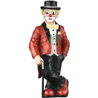 GILDE Sammelfigur Gildeclowns Figur Der Pfiffikus   rot   H. 15cm  1 Stück 