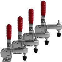 SO TECH  Klemmen Klemmhalter Kniehebelspanner Schnellspanner Kniehebelklemme   4 St   Knebelklemme Haltekraft bis zu 227 kg 100 
