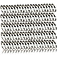 BURI Deckenhalter 100 Schlauchschellen Edelstahl Schlauch Schellen Rohrschellen 78 101mm   100 St 