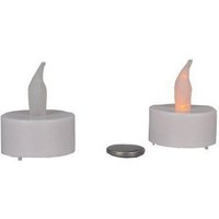 BURI Tafelkerze LED Teelichter  2er Set  x20