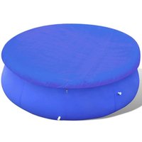 vidaXL Pool Abdeckplane  Poolabdeckung PE Rund 540 cm 90 g/m 