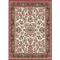 my home Teppich Halton  rechteckig  Höhe: 8 mm  Kurzflor  Orient Optik  mit Bordüre  Läufer  pflegeleicht  gekettelt