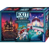 Kosmos Spiel EXIT    Das Spiel   Family: Schloss Gemeinstein/Mission Candyland