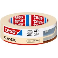 tesa Kreppband CLASSIC Malerband  Packung  1 St  Abklebeband / Malerkrepp   für sauberes Streichen & Renovieren