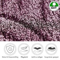 Andiamo Teppichboden Amberg  Strukturschlinge  Made in Belgium  rechteckig  Höhe: 9 mm  Breite 200  300  400 oder 500 cm  Hoch Tief Effekt  strapazierfähig