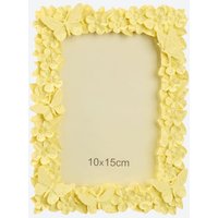 Fotorahmen mit Schmetterlingen  ca. 18 5x13 5x2 cm