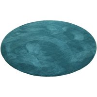 Hochflor Teppich Relaxx  Esprit  rund  Höhe: 25 mm  Wohnzimmer  sehr große Farbauswahl  weicher dichter Hochflor