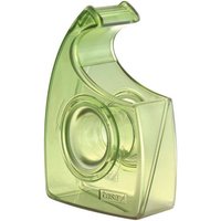 tesa Klebeband 1 Easy Cut Hand Abroller unbefüllt 57956   grün/transparent