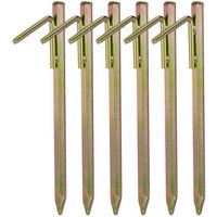 relaxdays Bodenanker Bodenanker 30 cm im 6er Set