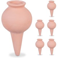 relaxdays Tropfer Tonkegel im 6er Set   6er Set 