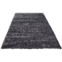 my home Hochflor Teppich Senara  rechteckig  Höhe: 50 mm  Läufer  weich  Shaggy  uni  idealer Teppich Wohnzimmer  Schlafzimmer