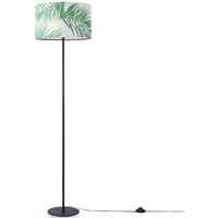 Paco Home Stehlampe Ostende 537  ohne Leuchtmittel  Leselampe Lampenschirm Deko Schlafzimmer Kinderzimmer Palme