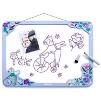 DJECO Magnettafel Magnettafel mit Holzrahmen 30 7 x 41 8 x 3 cm für Kinder