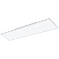 EGLO LED Deckenleuchte Salobrena z  Leuchtmittel inklusive  Wand /Deckenleuchte   L120 x B30 x H5 cm   weiß   33 5W inkl.