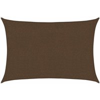 vidaXL Sonnensegel  Sonnensegel 160 g/m  Braun 2x3 m HDPE