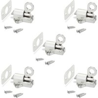 SO TECH  Haftmagnetschnäpper selbstschließender Türriegel  45 x 44 x 51 5 mm    5 tlg   Schnappschloss für Klappen oder Türen im Caravanbereich oder Möbelbau