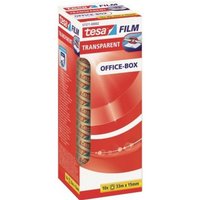 tesa Klebeband film transparent  10 Rollen  15mm x 33m  Office Box