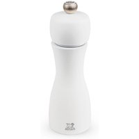 PEUGEOT Salzmühle TAHITI 15cm Weiß Buchenholz Edelstahl Stahlmahlwerk Manuell Manuell