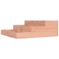 vidaXL Blumentopf Pflanzkübel 78x78x27 cm Massivholz Douglasie  1 St 