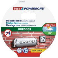 tesa Montageband tesa doppelseitiges Montageband Outdoor 5 m x 19