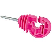 Kerbl Weidenzaun Kerbl Premium Kombi Ringisolator  pink  25 Stück  441371