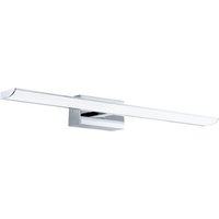 EGLO LED Spiegelleuchte Tabiano z  Leuchtmittel inklusive  Wand /Deckenleuchte   L60 5 x H7 x AL13 5 cm   chrom   15 6W inkl.