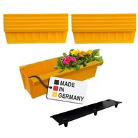 BURI Pflanzkübel Paletten Blumenkasten Einsatz An  & Einhängen Europalette Pflanzkasten  10 St 