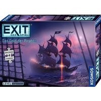 Kosmos Spiel EXIT  Das Spiel  Das Gold der Piraten  Rätselspiel  mit Puzzles  Made in Germany