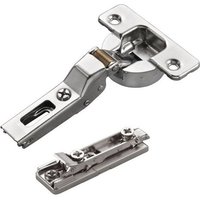 SO TECH  Möbelbeschlag 2 x Salice Topfband S700 110  Bohrbild T52 Nickel matt MPL Linear H6  2 St 