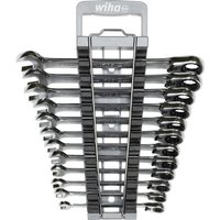 Wiha Ringschlüssel Wiha 44661 Ring Maulschlüssel Satz 12teilig Schlüsselweite  Metrisch 