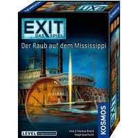 Kosmos Spiel EXIT  Der Raub auf dem Mississippi  Rätselspiel  Made in Germany