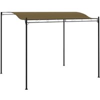 vidaXL Partyzelt Pavillon 3x2 4 m Taupe 180 g/m 