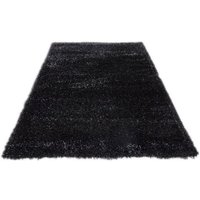 my home Hochflor Teppich Senara  rechteckig  Höhe: 50 mm  Läufer  weich  Shaggy  uni  idealer Teppich Wohnzimmer  Schlafzimmer