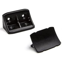 SO TECH  Winkelbeschlag Korpusverbinder Doppel Eckverbinder 24 x 24 x 44 mm mit Abdeckkappe  100 St 
